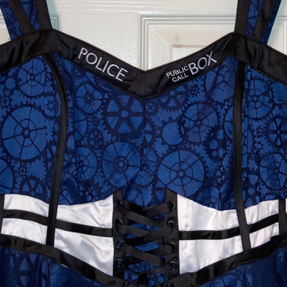 Hot Topic Exclusive Dr Who Tardis Dress Like New!